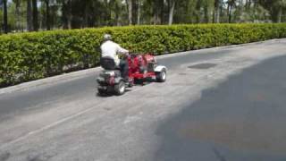 Various asphalt sealing jobs using the Buffalo Turbine Blower to clean area for sealcoating.