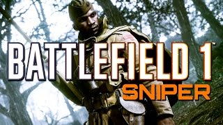 Battlefield 1: Iron Sight Sniper Support (PS4 PRO multiplayer Gameplay)