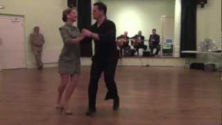 Edinburgh Balboa Weekend 2013 - Mickey Fortanasce & Kelly Arsenault performance