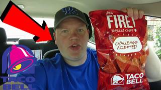 Taco Bell Fire Tortilla Chips (Reed Reviews)