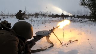 Прорыв. Операция "Искра". Operation "Iskra" (historical reenactment).