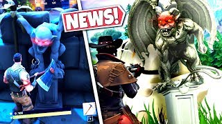 *NEWS* GARGOYLE STATUS *ALIVE* AFTER PLAYERS ATTEMPT TO DESTROY THEM! FORTNITEMARES 2018 UPDATE!: BR