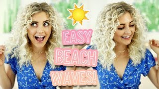 Easy Summer Beach Curls Tutorial! *very requested!!!* | Aspyn Ovard