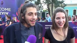 Eurovision 2017 - Red carpet - Portugal - Salvador Sobral