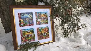 СП Хатки от Леди. Завершение + оформление в раму