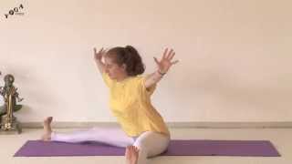 Yoga Turtle Kurmasana