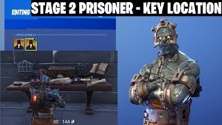 Fortnite Stage 2 "The Prisoner" Variant | Key Location (Fortnite Battle Royale)