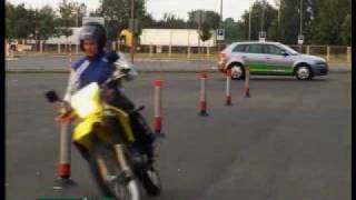 Motocikla (A kategorija) vadīšanas eksāmens CSDD (visas daļas)