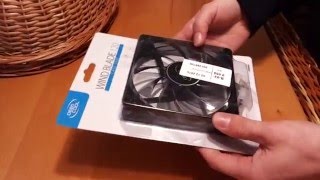 Распаковка и обзор корпусного вентилятора DeepCool Wind Blade 120