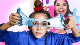 KARINA GARCIA SLIME!! - TESTING GLITTER SLIME