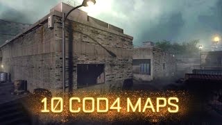 » TOP 10 COD4 MAPS TO RETURN IN MODERN WARFARE REMASTERED!