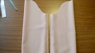 Шьем Рукав 3/4.  Рукав  от Платья с оригинальной юбкой