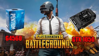PLAYERUNKNOWN'S BATTLEGROUND - Pentium G4560 - GTX 1050 2GB