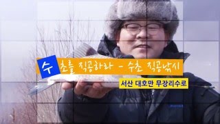 [자연지] 77.수초를 직공하라(수초 직공낚시) - 서산 대호만 무장리수로(2016.2.27)