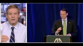 JIM JORDAN ISSUES BRUTAL THREAT TO ROD ROSENSTEIN!