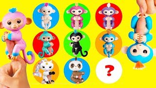 FINGERLINGS Surprise Board Game with LOL Surprise Dolls, Play Doh Eggs | Ellie Sparkles