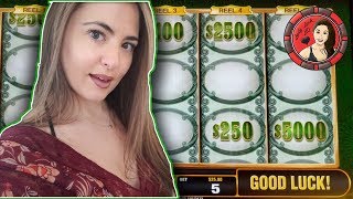 $25 BET Green Machine Deluxe Slot Machine at Wynn Las Vegas