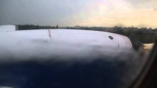 VQ-BGF Полет SAAB-340B Take-off from Belgorod International Airport BGE