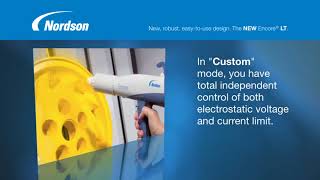 Ручная установка нанесения прошковой краски Nordson Encore LT System