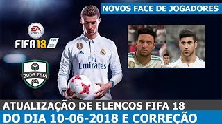 COMO ATUALIZAR ELENCO FIFA 18 PC  (FACE NOVAS )10/06/2018