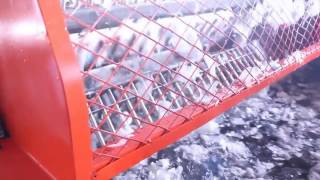 waste plastic film bag crushing washing recycling machine