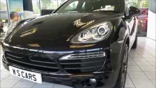 Black Porsche Cayenne / Panoramic Sunroof - Wimbledon Specialist Cars
