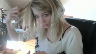 Cute French Girl Accidentally Sets Her Hair On Fire During Live Twitch Broadcast