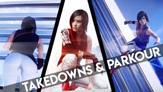 Mirror's Edge Catalyst - Amazing Slow Motion Takedowns & Parkour (Music Video)