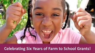 FY 19 Farm to School RFA Webinar: Submitting a Grant Application