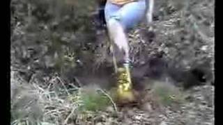 buffalo tower boots in mud