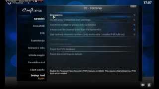 XBMC tutorial Live TV/ Kako gledati TV uzivo