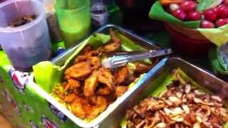 Bangkok's Rot Fai Night Market Papaya Salad