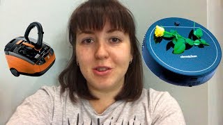 ТИПА ВЛОГ : ОТЗЫВ РОБОТ-ПЫЛЕСОС CLEVER&CLEAN и THOMAS МОЮЩИЙ ПЫЛЕСОС