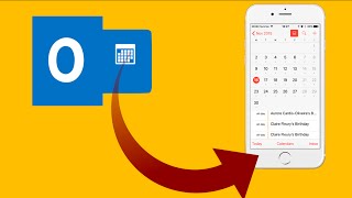 How to transfer calendar from Outlook to iPhone