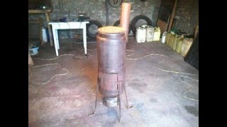 Универсальная , самодельная буржуйка из газового баллона. Делаем сами , своими руками.