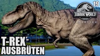 Jurassic World Evolution Deutsch #19 ► T Rex ausbrüten ◄| Let's Play Gameplay German