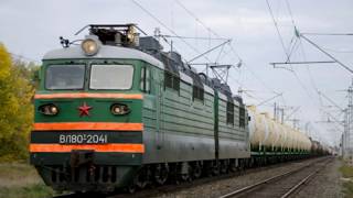 Клип про товарные поезда России