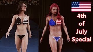 WWE 2K18 Bikini Mod Fight | Eva Marie Vs Stephanie McMahon | WWE 2K18 Mods | WWE 2K18 Mod Fights