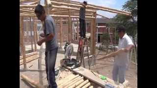Bamboo Umbrella House II