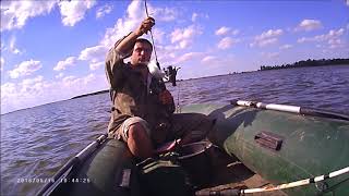 Рыбалка на Нижней Волге в октябре 2017