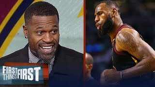 Stephen Jackson on LeBron's kingly Game 2 night, Westbrook and Thunder's loss | FIRST THINGS FIRST