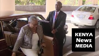 MARGARET KENYATTA ARRIVAL AT 32ND AU SUMMIT IN ETHIOPIA!!!