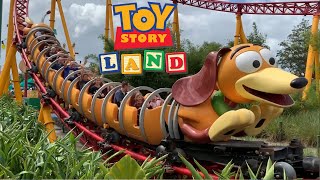 Toy Story Land at Disney's Hollywood Studios with Kenny