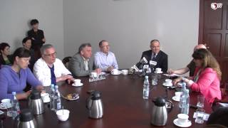 Konferencja Prasowa z Markiem Bojarskim Komisarzem Elbląga