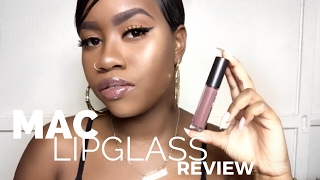NEW MAC Lipglass Review on Dark Skin | Spite & Bittersweet Me | THE TASTEMAKER