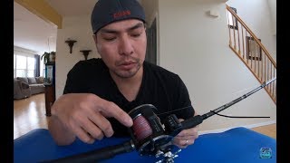 How to spool Hybrid Copper/leadcore lines for Lake Michigan Salmon fishing.