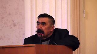 Выступление родового казака В.А. Матафонова на Совете атаманов ЗКВ 30.11.2013 г.