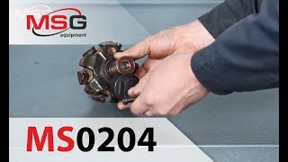 MSG MS0204 - Набор съемников для снятия подшипников генераторов