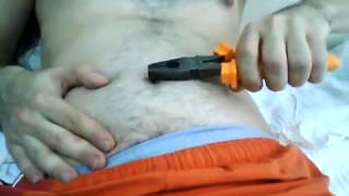 Belly Button Torture (insert a needle into belly button)