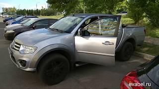 Mitsubishi L 200 коврики из Бельгийского ковролина evabel.ru